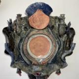28" tall wall sconce for a Sea God