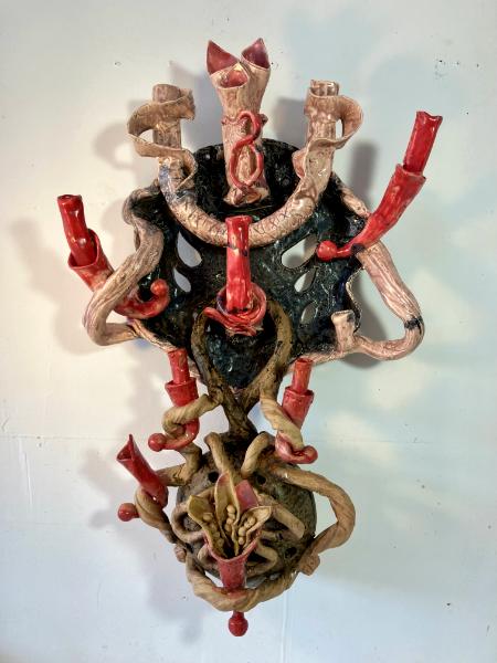 Spring, wall sculpture