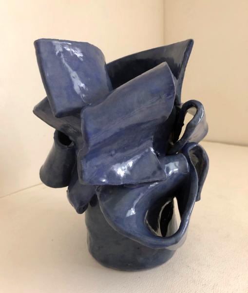 Blue vessel, april 2019